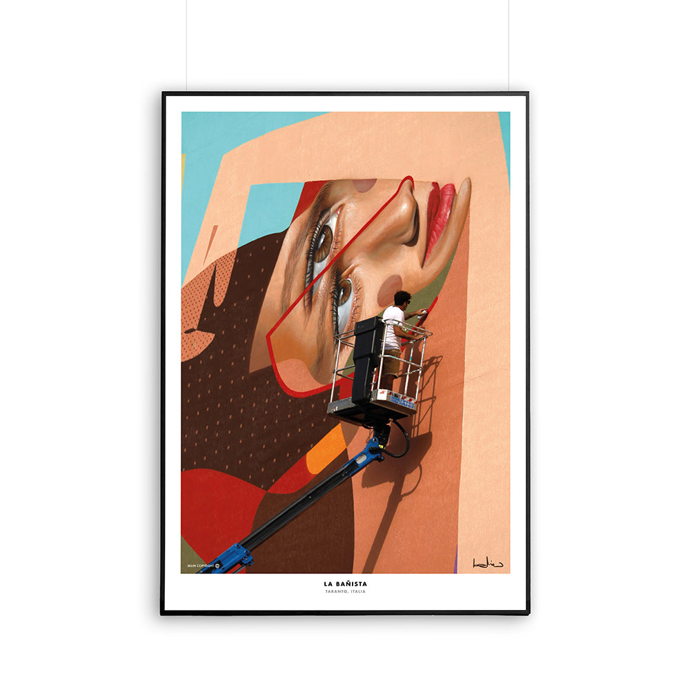 Cartel ''La Bañista 1''