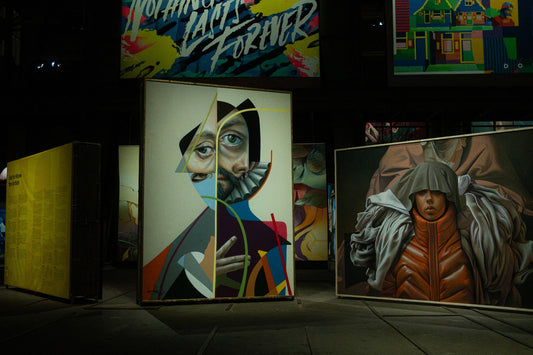 " EL CABALLERO DE LA MANO EN EL PECHO " x STRAAT MUSEUM